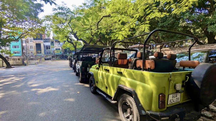 Feel the rhythm of the city from the backseat of a classic Jeep — raw, real, unforgettable.