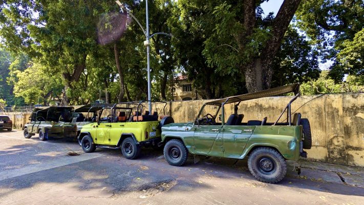 Ride through the timeline of Hanoi’s past and present in a legendary military-style Jeep.