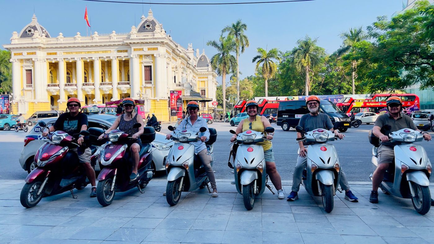 Asia Motorbike Adventures Hanoi – The Original Vespa Tours – Motorbike Tours Hanoi – Hanoi Jeep Tours – Hanoi Bicycle Tours- Hanoi Food Tours