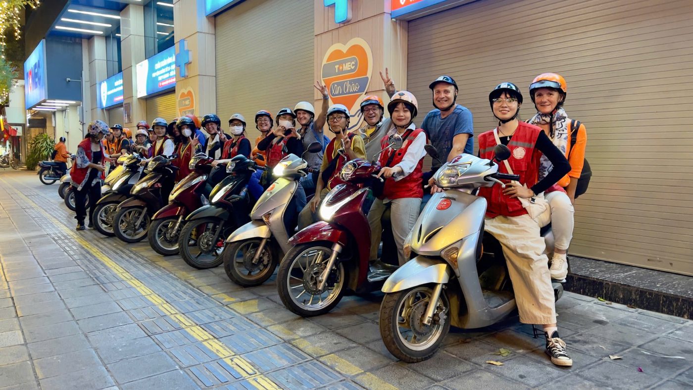 Asia Motorbike Adventures Hanoi – The Original Vespa Tours – Motorbike Tours Hanoi – Hanoi Jeep Tours – Hanoi Bicycle Tours- Hanoi Food Tours