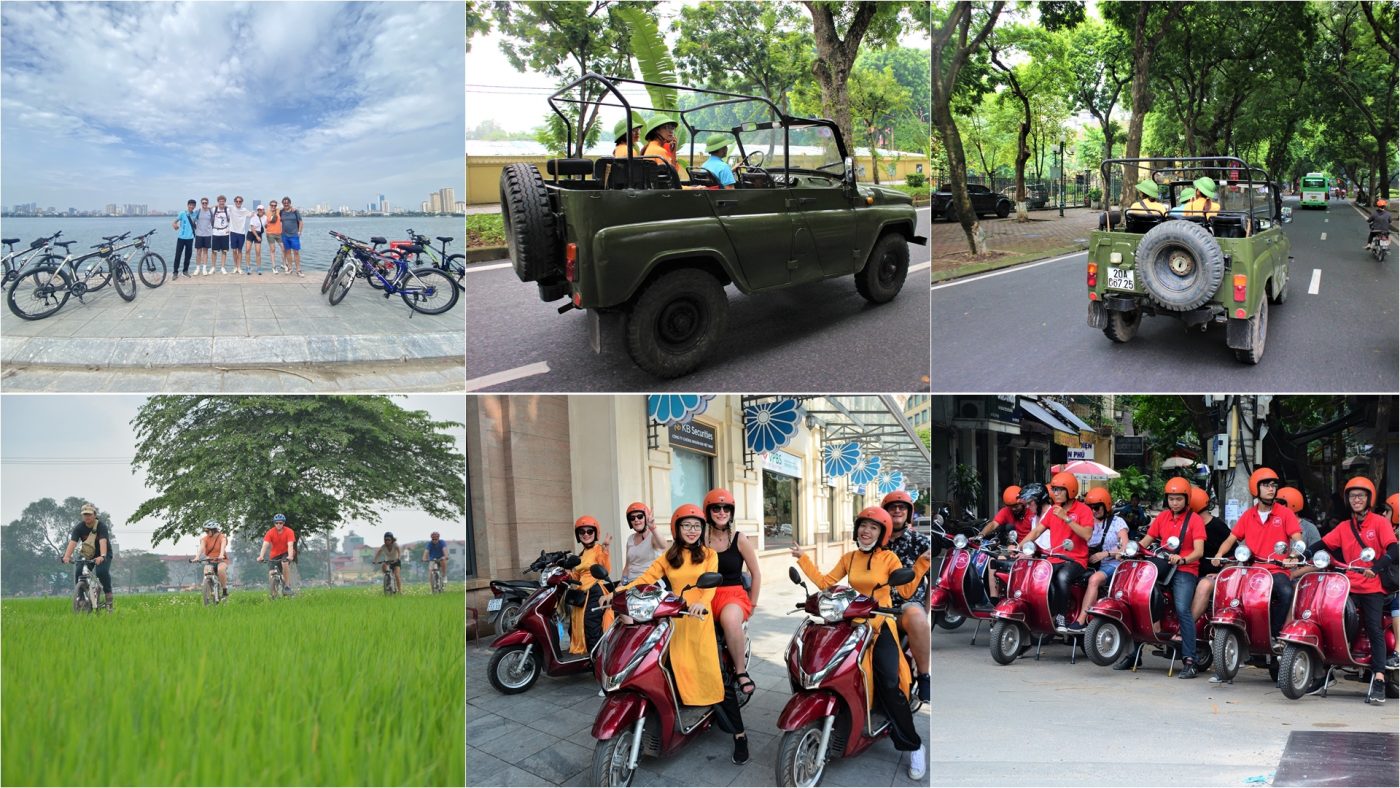 Asia Motorbike Adventures Hanoi – The Original Vespa Tours – Motorbike Tours Hanoi – Hanoi Jeep Tours – Hanoi Bicycle Tours- Hanoi Food Tours