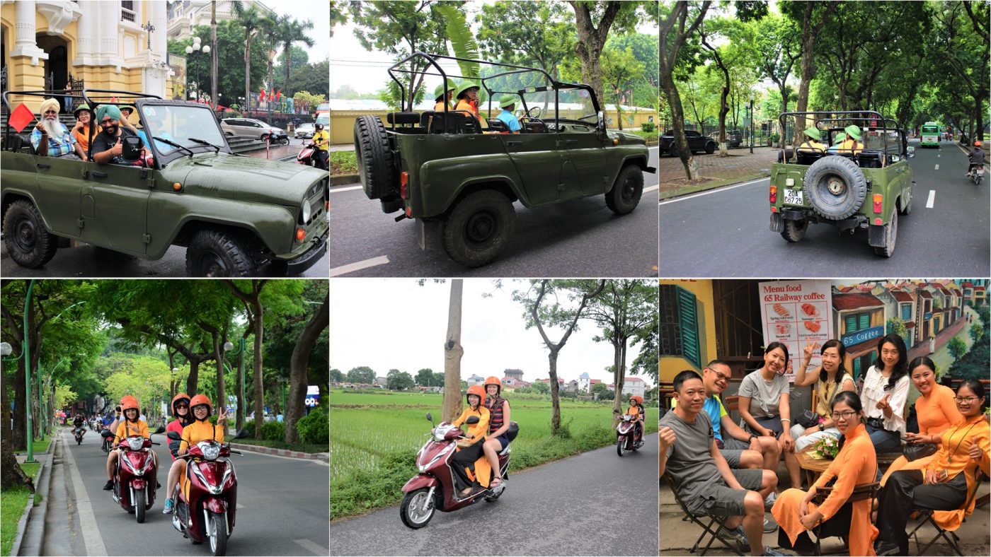 Asia Motorbike Adventures Hanoi – The Original Vespa Tours – Motorbike Tours Hanoi – Hanoi Jeep Tours – Hanoi Bicycle Tours- Hanoi Food Tours