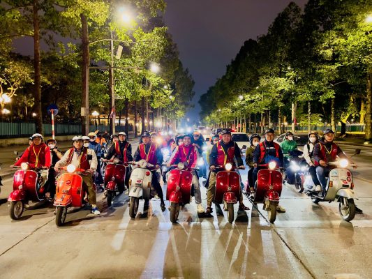 Zoom through Hanoi’s illuminated streets and neighborhoods on a Vespa, discovering authentic nightlife vibes with every turn.
